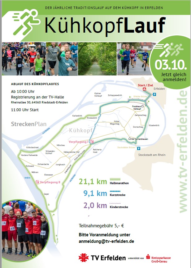 Absage Kühkopflauf!!