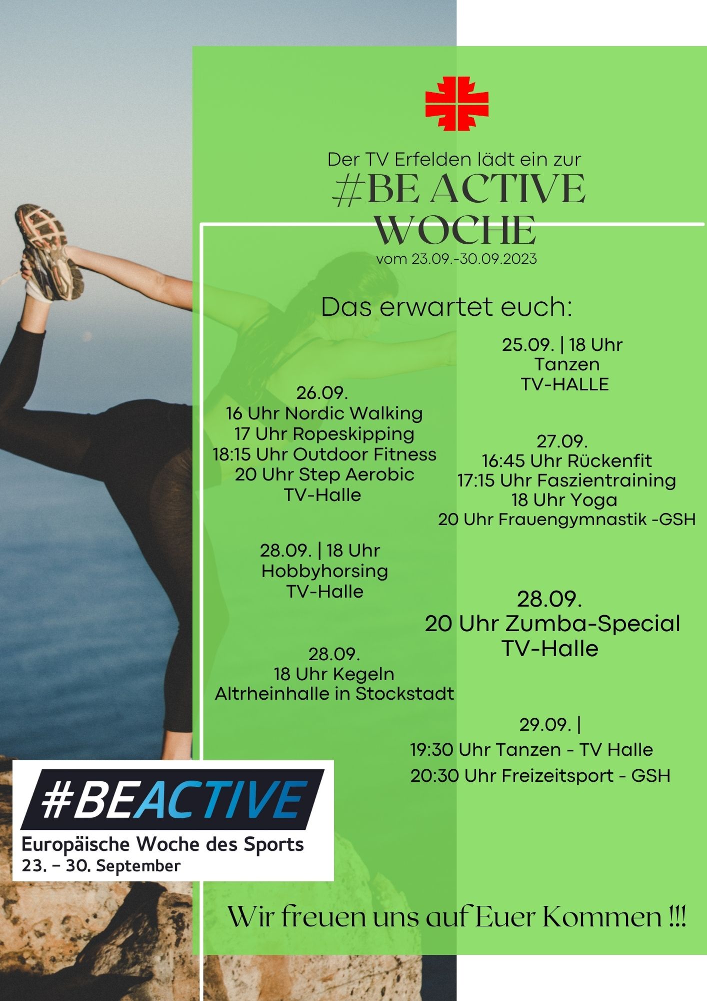 #beactive Woche 23.09. - 30.09.2023