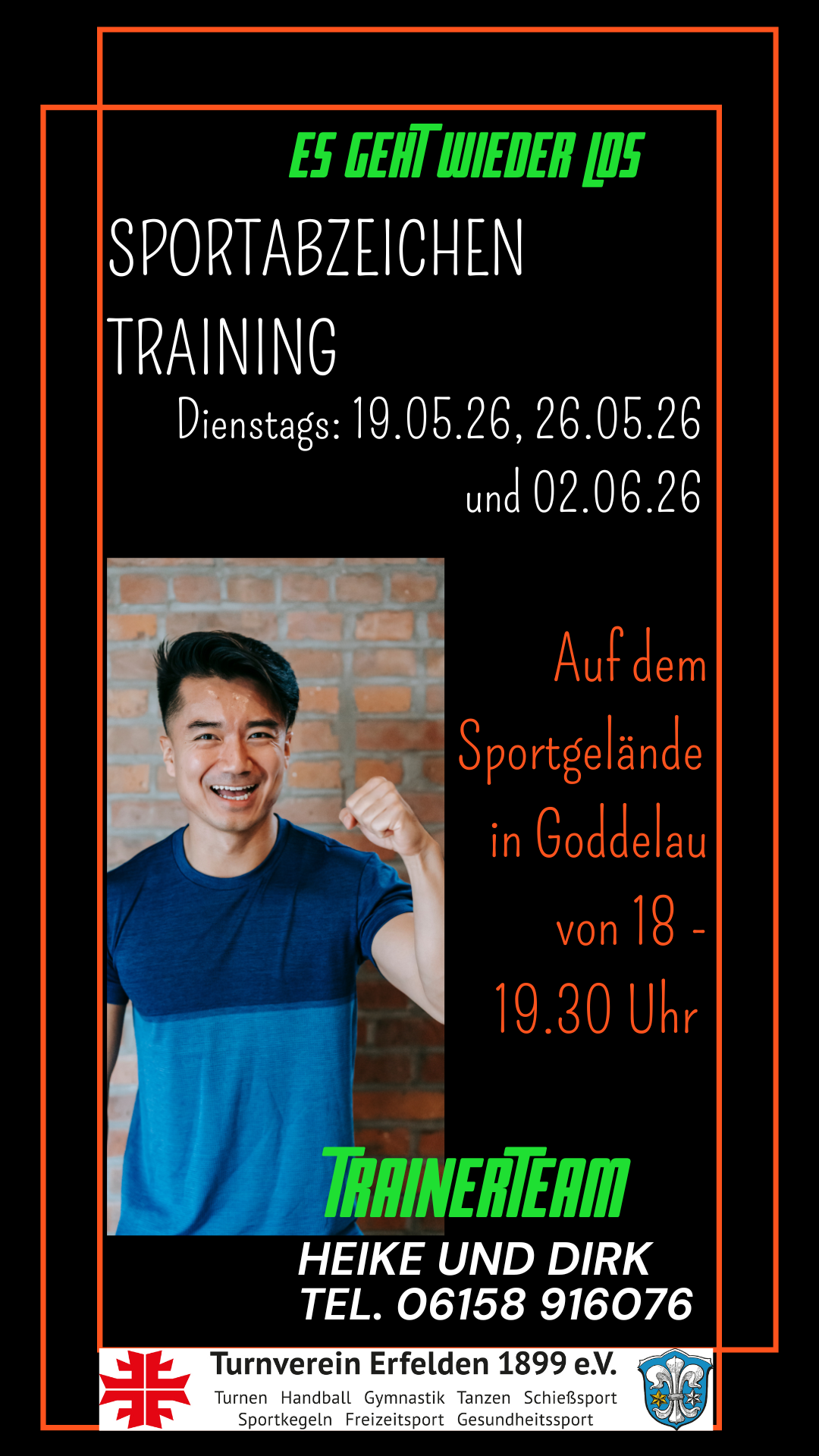 Sportabzeichentraining startet wieder...