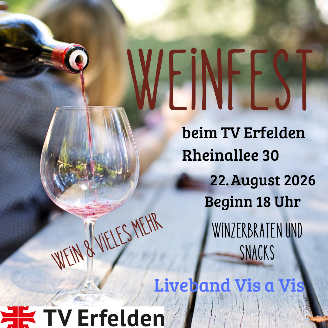 Weinfest beim TV - wir feiern den Sommer