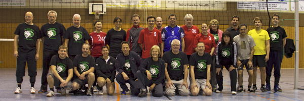 Biebesheimer Volleyballer zu Gast