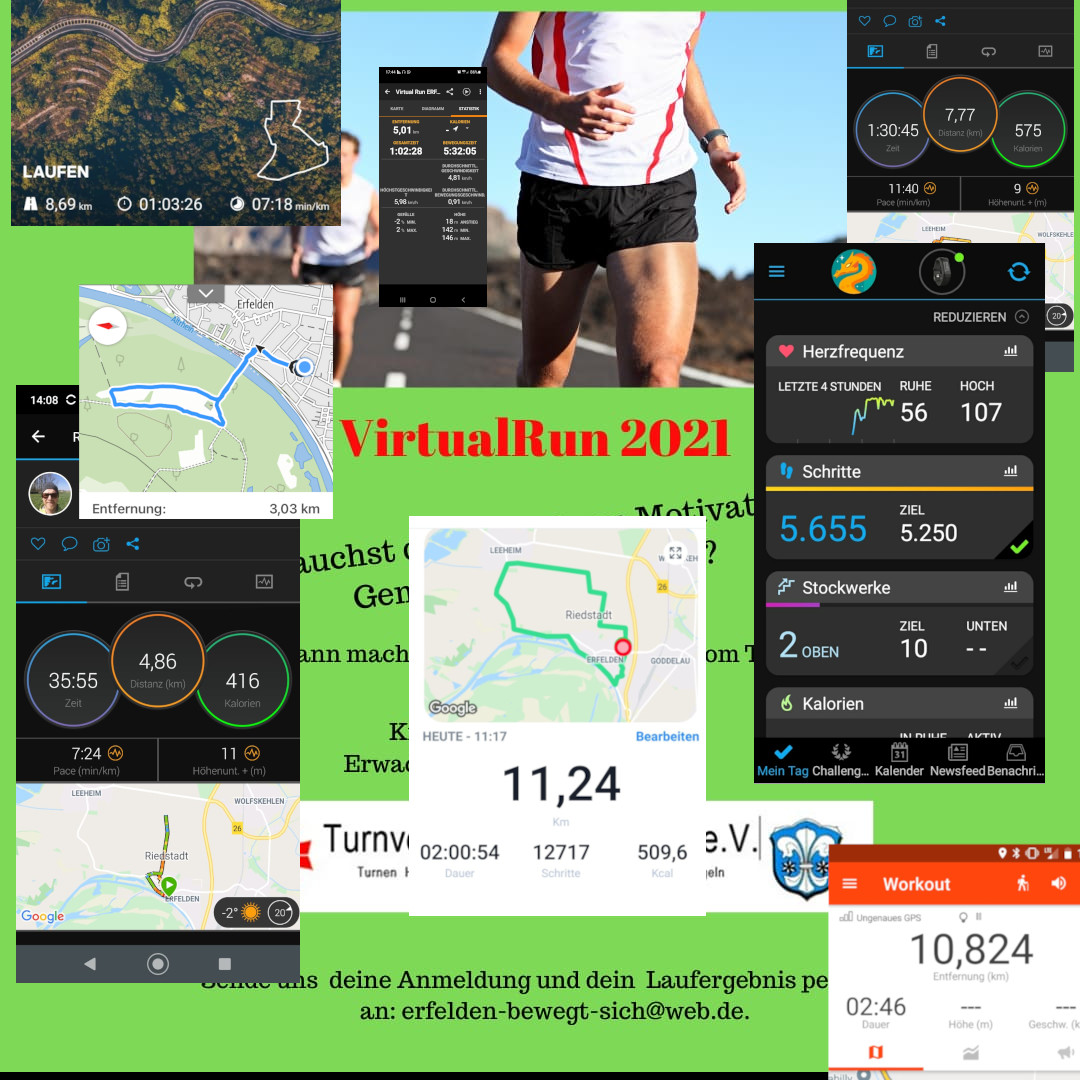 VirtualRun wir waren dabei