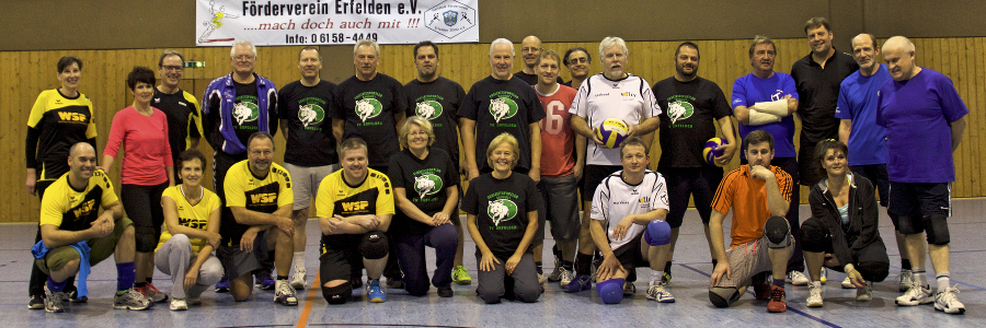 Hobbyvolleyballer zu Gast